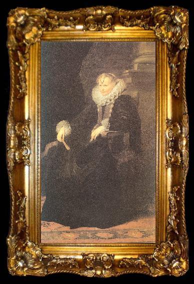 framed  Dyck, Anthony van The Genoese Senator